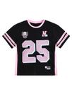 Camiseta feminina RoseSeek Color Block Number Graphic 11Y
