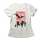 Camiseta Feminina Running Away Camiseta Feminina Running Away