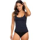 Camiseta Feminina Segunda Pele Conforto Alça Fina Camisete Casual Não Marca Regata