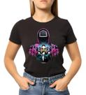 Camiseta Feminina Série Round 6 Squid Game Ultimas Unidades