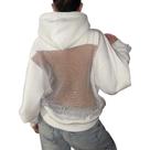 Camiseta feminina sexy de manga comprida com capuz LETSVDO, moda Y2k Camiseta feminina sexy de manga comprida com capuz LETSVDO, moda Y2k