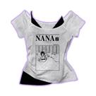 Camiseta Feminina Slim Fit Com Estampa Punk Anime, Estilo Harajuku, Chic Retro, Top De Subcultura