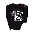 Camiseta Feminina Solta De Verão Com Estampa De Panda E Coração, Manga Curta, Casual, Blusa Feminina Camiseta Feminina Solta De Verão Com Estampa De Panda E Coração, Manga Curta, Casual, Blusa Feminina