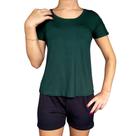 Camiseta Feminina Soltinha Gola Careca Manga Curta Lisa Viscolycra Pp ao Plus Size Camiseta Feminina Soltinha Gola Careca Manga Curta Lisa Viscolycra Pp ao Plus Size