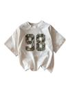 Camiseta feminina SOLY HUX com estampa numérica Camiseta feminina SOLY HUX com estampa numérica