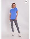 Camiseta feminina Tecnologica Manga Curta. Cor Azul Tam M Camiseta feminina Tecnologica Manga Curta. Cor Azul Tam M