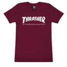 Camiseta Feminina Thrasher Skate Vermelha