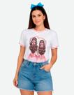 Camiseta Feminina Tshirt Baby Look Estilosa Várias Estampas