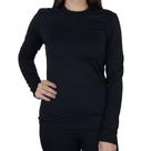 Camiseta Feminina Upman ML Térmica Preta - 245RF