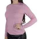Camiseta Feminina Upman Térmica ML Canelado Rosa 245RC