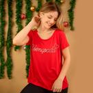 Camiseta Feminina vermelha P