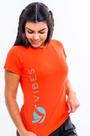 Camiseta feminina vermelha