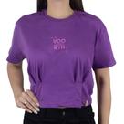 Camiseta Feminina Voorth Cropped Roxa - 5627 Camiseta Feminina Voorth Cropped Roxa - 5627
