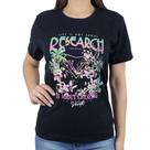 Camiseta Feminina Voorth MC Estampada Preta - 5632S Camiseta Feminina Voorth MC Estampada Preta - 5632S