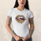 Camiseta Feminina Wild Kiss Cor:BrancoTamanho:M Camiseta Feminina Wild Kiss Cor:BrancoTamanho:M