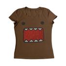 Camiseta Feminina Y2K Retro Com Decote Redondo E Strass, Top Vintage De Verão Tama Jun Camiseta Feminina Y2K Retro Com Decote Redondo E Strass, Top Vintage De Verão Tama Jun