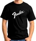Camiseta Fender marca guitarras Camiseta Fender marca guitarras
