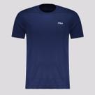 Camiseta Fila Basic Sports II Marinho e Prata