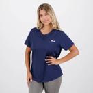 Camiseta Fila Basic Sports Polygin Feminina Marinho Camiseta Fila Basic Sports Polygin Feminina Marinho