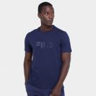 Camiseta Fila Letter Masculina Camiseta Fila Letter Masculina