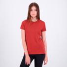 Camiseta Fila Regular Basic Outline Feminina Bordô