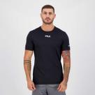 Camiseta Fila Sun Protect Breezy Preta Camiseta Fila Sun Protect Breezy Preta