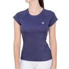Camiseta Fila Tennis Basic Azul Carbono