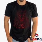 Camiseta Fire and Blood 100% Algodão Game of Thrones House of the Dragon Geeko