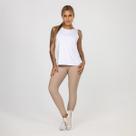 Camiseta Fitness Feminina Larginha Altura Média Poliamida