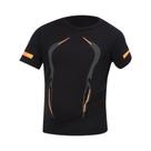 Camiseta Fitness Masculina plus Size De Secagem Rápida Com Estampa, Manga Curta, Confortável Para Camiseta Fitness Masculina plus Size De Secagem Rápida Com Estampa, Manga Curta, Confortável Para