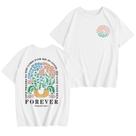 Camiseta Fkatuzi Girls Christian Jesus para crianças de 13 a 14 anos