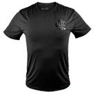 Camiseta Flamengo Preta Logo Gel Masculina Cor:Preto/VermelhoTamanho:GGGênero:Únissex