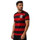 Camiseta Flamengo Rubro Negra Masculina Torcedor Dry Fit Licenciada Futebol Cor:PretoTamanho:P