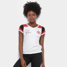 Camiseta Flamengo Zico n 81 Retrô Feminina