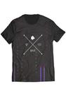 Camiseta Flechas Crown Diamond Black Purple