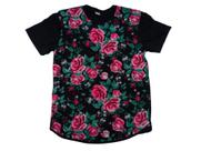 Camiseta Floral Camisa Flor Long Masculina SF317 SF318 SF319 SF320 SF321 SF322 SF323 SF324 SF325