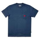 Camiseta Florence Burgee Bolso Marinho