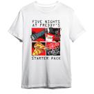 Camiseta Fnaf Five Nights At Freddy's Starter Pack Unissex