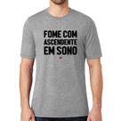 Camiseta Fome com ascendente em sono - Foca na Moda