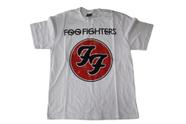 Camiseta Foo Fighters Blusa Adulto Unissex Branca Banda Rock Bo886 BM Camiseta Foo Fighters Blusa Adulto Unissex Branca Banda Rock Bo886 BM