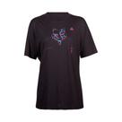 Camiseta Fox Feminina Oversized Withered Vinho