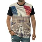 Camiseta França Bandeira Palácio De Versalhes País Nação