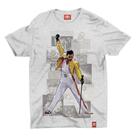 Camiseta Freddie Mercury Queen - Mescla Claro