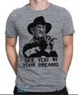 Camiseta Freddy Krueger A Hora Do Pesadelo Filme Terror 80s