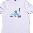 Camiseta Freesurf Art-Shirt Ride The Wave