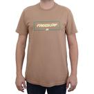Camiseta Freesurf Masculina MC Square Marrom - 110405