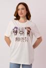 Camiseta Frieren Fern e Stark Chibi