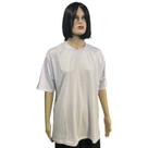 Camiseta g manga curta branca em poliviscose confortável e resistente para uniforme de trabalho Camiseta g manga curta branca em poliviscose confortável e resistente para uniforme de trabalho