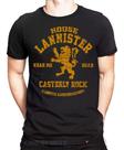 Camiseta Game Of Thrones House Lannister Camisa Geek Série Camiseta Game Of Thrones House Lannister Camisa Geek Série