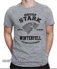 Camiseta Game Of Thrones House Stark Jon Snow Camisa Geek Camiseta Game Of Thrones House Stark Jon Snow Camisa Geek